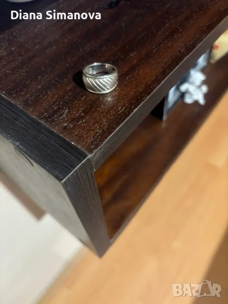 Дамски сребърен пръстен, снимка 1