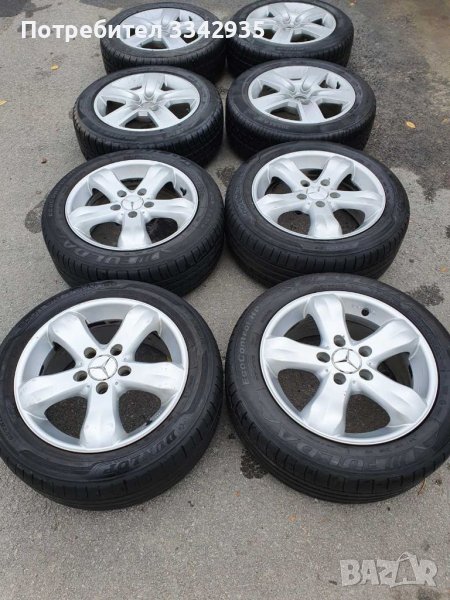 Джанти за мерцедес Mercedes Audi vw 5x112 16 цола, снимка 1