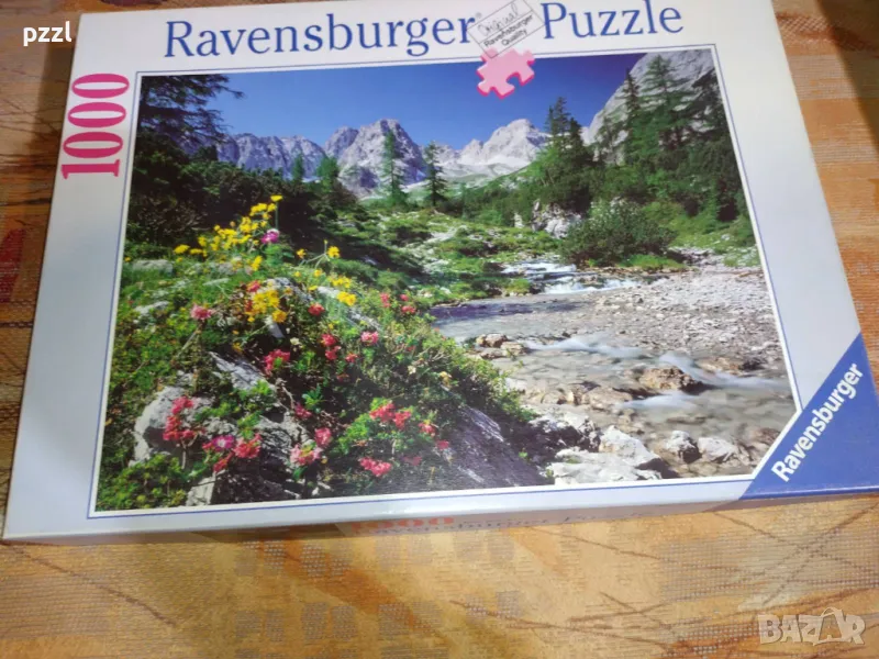 Пъзел "Tirolian mountain chain" Ravensburger 1000 части, снимка 1