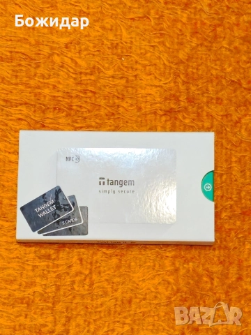 Продавам криптопортфейл TANGEM