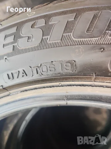 4бр.летни гуми 225/55/17 Bridgestone, снимка 4 - Гуми и джанти - 55842646