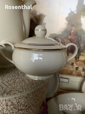 Винтидж сервиз за чай/капучино Стар чешки порцелан, снимка 5 - Сервизи - 31095517