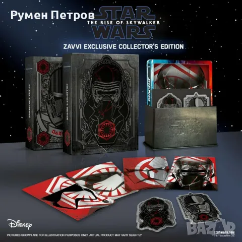 Само за колекционери ! Нов STAR WARS - THE RISE OF SKYWALKER - 4K + Blu Ray Steelbook Edition, снимка 5 - Blu-Ray филми - 48256035