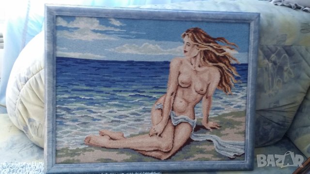 гоблен уникат голо тяло , снимка 2 - Гоблени - 26808993