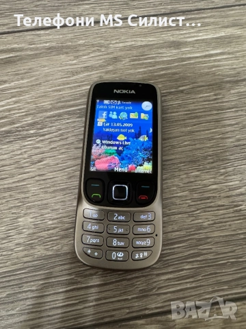 Nokia 6303 Топ състояние Сив Метален панел Silver, снимка 5 - Nokia - 51658295