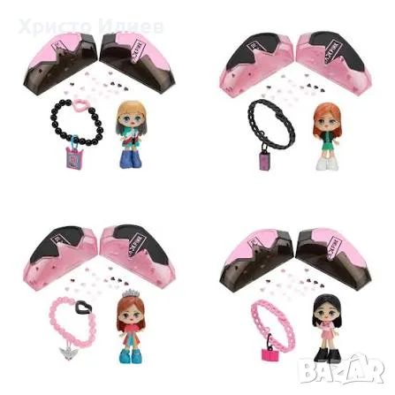 Сърце с изненади Blackpink кукла K-pop гривна, снимка 2 - Кукли - 56160296