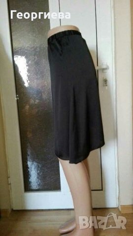 Нежна черна асиметрична пола🍀🌹XS,S🍀🌹арт.582, снимка 3 - Поли - 29534731