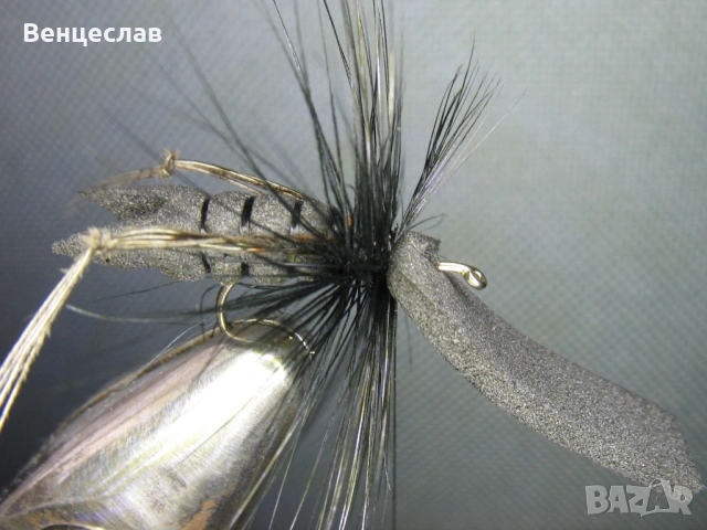 Изкуствени мухи - щурец, снимка 14 - Стръв и захранки - 53851660
