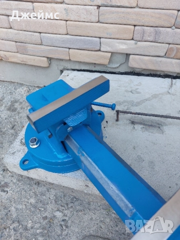 Професионално немско стоманено въртящо менгеме , снимка 17 - Менгемета - 51455665