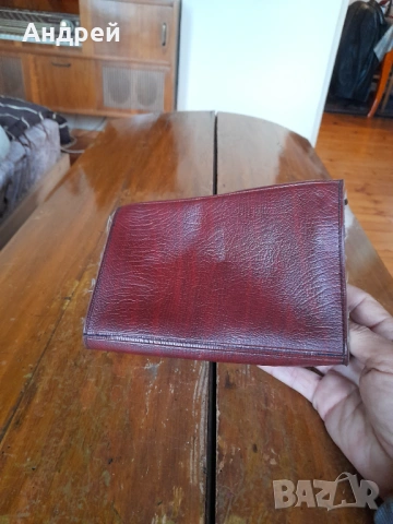 Стара чантичка за документи БГА Балкан,Balkan, снимка 3 - Други ценни предмети - 53261829