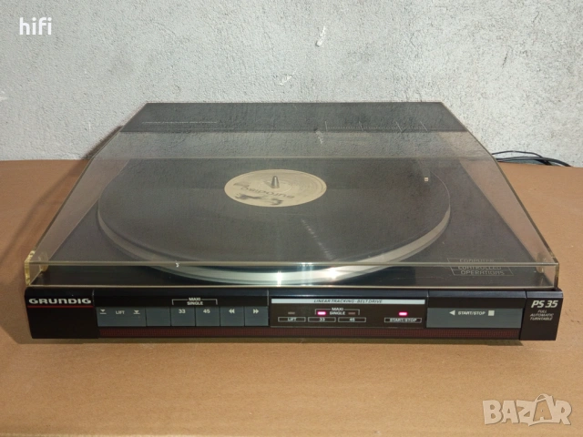 Автоматичен грамофон Grundig PS-35, снимка 2 - Грамофони - 54269967