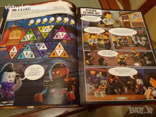 LEGO Ninjago - Лего нинджаго годишник от 2019 година, снимка 3 - Списания и комикси - 39329696