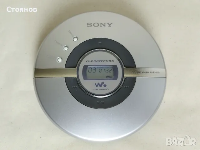 Преносим CD плеар WALKMAN (DISCMAN) - Sony D-EJ100, снимка 2 - Аудиосистеми - 56475606