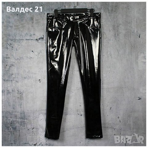 Кожен / латексов мъжки панталон, снимка 4 - Панталони - 35311617