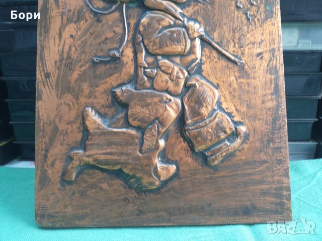 Медна картина, снимка 3 - Картини - 29248629