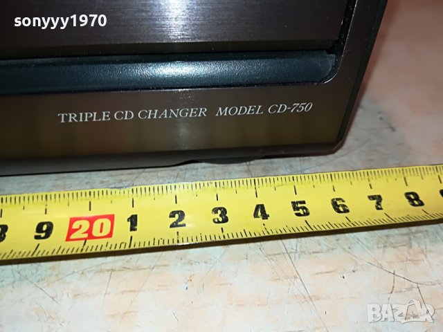 AKAI CD-750-ВНОС GERMANY 3110221612, снимка 10 - Декове - 38512497