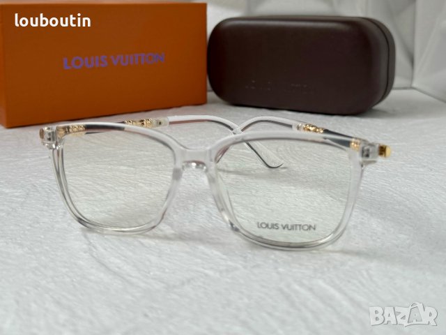 Louis Vuitton дамски диоптрични рамки очила за компютър прозрачни слънчеви очила, снимка 3 - Слънчеви и диоптрични очила - 44464877