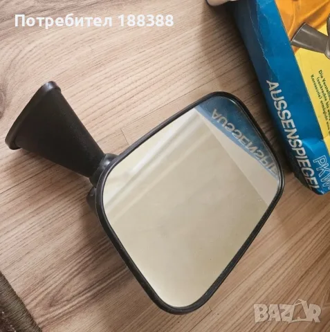 Ново оригинално ляво странично огледало IFA DDR за Вартбург 353 и Вартбург 1.3 Wartburg , снимка 2 - Части - 56245555