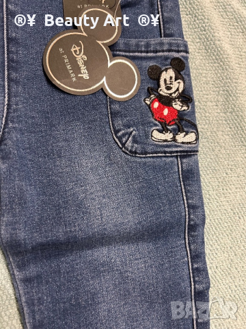 Нови дънки с етикет 92-98 , снимка 11 - Бебешки дънки - 44708771