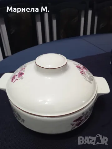 Порцеланов супник, като нов, 9см дълбочина, снимка 7 - Сервизи - 48044156