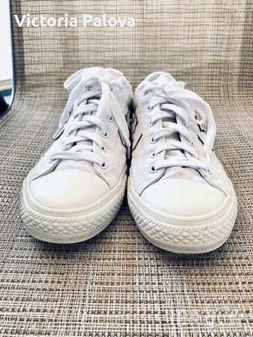 Бели CONVERSE,оригинал, снимка 14 - Кецове - 37311833