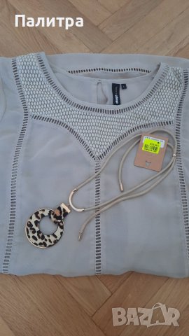 Ефирна туника р-р L +колие