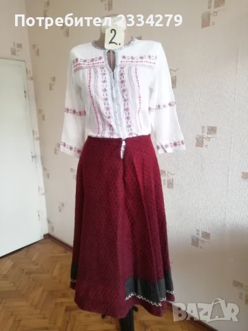 Стари носии от ТРОНСКИЯТ край. Пищимали и престилки. , снимка 5 - Антикварни и старинни предмети - 51000435