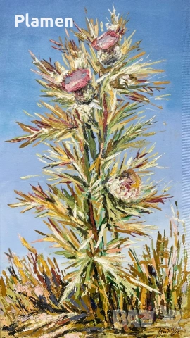 КАРТИНА МАСЛО НАТЮРМОРТ МИЛА МУСАКОВА 2007 Г., снимка 3 - Картини - 54068868