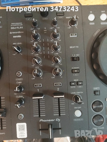 dj контролер flx4 , снимка 4 - Ресийвъри, усилватели, смесителни пултове - 53943491