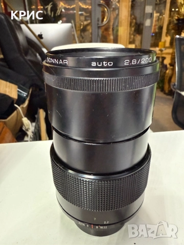 Carl Zeiss Jena Sonnar 2.8 / 200 MC , снимка 2 - Обективи и филтри - 52930967