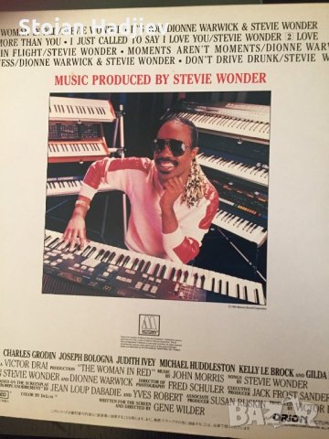 STEVIE WONDER-THE WOMAN IN RED,LP, made in Japan , снимка 2 - Грамофонни плочи - 37027160
