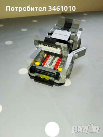 MOC конструктор количка - Мустанг Елинор - тухлички, съвместими с LEGO