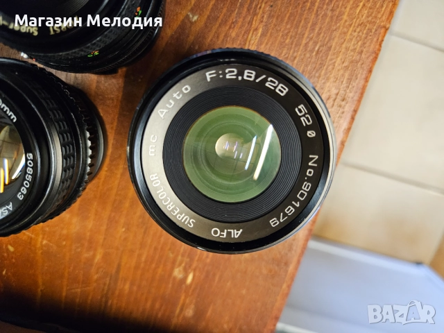 Фотоапарат Pentax MV  В отлично техническо и визуално състояние. Комплект с чанта, книжки, 4 обектив, снимка 10 - Фотоапарати - 48611228