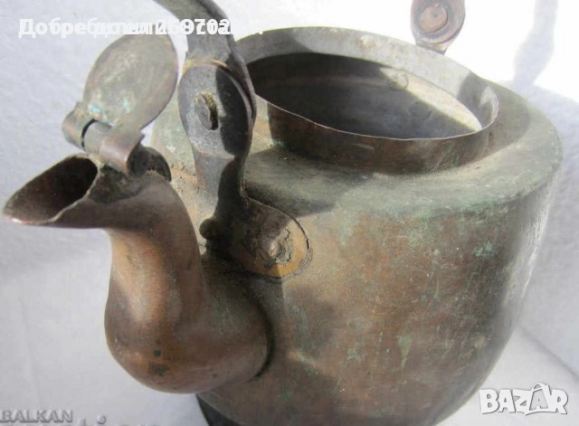 стар японски чайник, чайници, антика, метал, антики, съд, снимка 16 - Антикварни и старинни предмети - 29066909