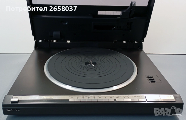 Продавам грамофон Technics SL-L3 черен, снимка 2 - Грамофони - 52429903