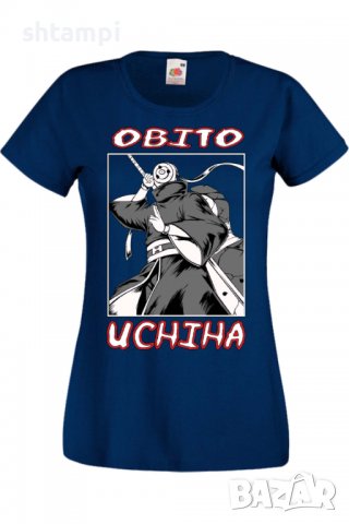Дамска тениска Naruto Obito Uchiha,Анимация,игра,Празник,Повод., снимка 6 - Тениски - 38060964