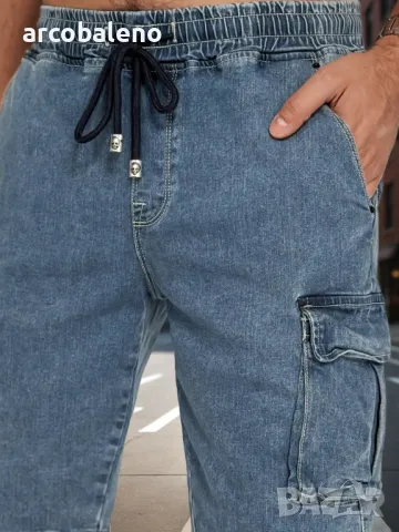 Мъжки дънкови къси панталони, 3цвята , снимка 12 - Къси панталони - 49970869