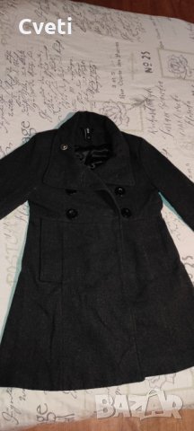 сиво палто S/М(34)