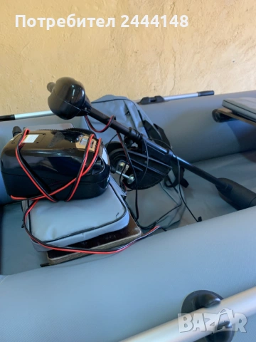 Надуваема лодка с ел. двигател, снимка 5 - Воден транспорт - 53902774