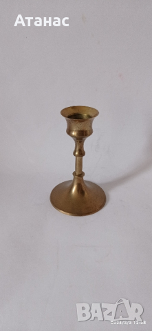 Бронзов свещник 