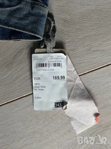 34/32 HUGO BOSS ДЪНКИ НОВИ С ЕТИКЕТИ, снимка 4 - Дънки - 48734666