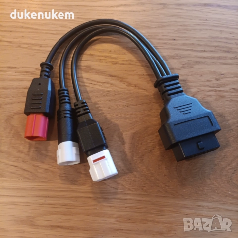 OBD2 адаптер кабел – 3/4/6 pin към 16 pin за мотоциклети и автомобили, снимка 7 - Аксесоари и консумативи - 51678644