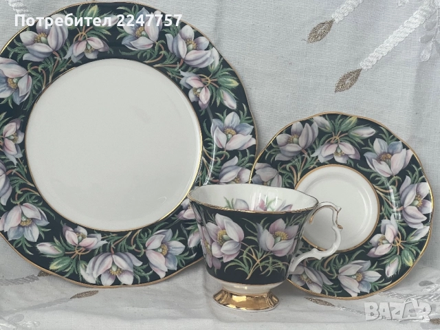 Троен сет Royal Albert, снимка 5 - Сервизи - 52837670