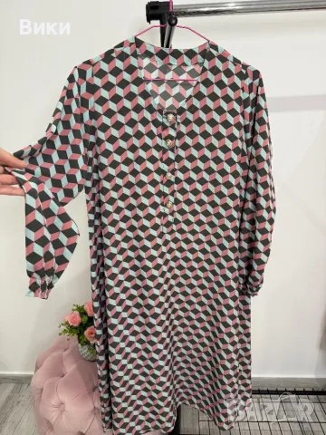 Рокля в размер L, снимка 5 - Рокли - 48587465