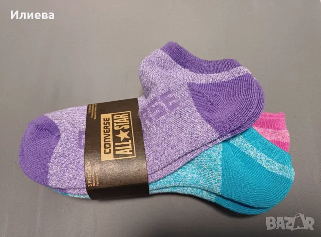 3 чифта Дамски чорапи converse 