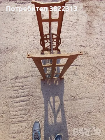 Стойка от шевна машина, снимка 11 - Антикварни и старинни предмети - 44478051