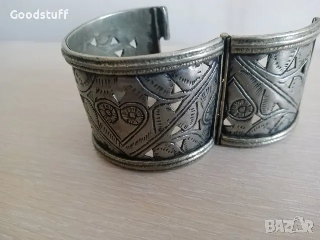 Възрожденска гривна, етно накит, примитив, голяма, Rr

