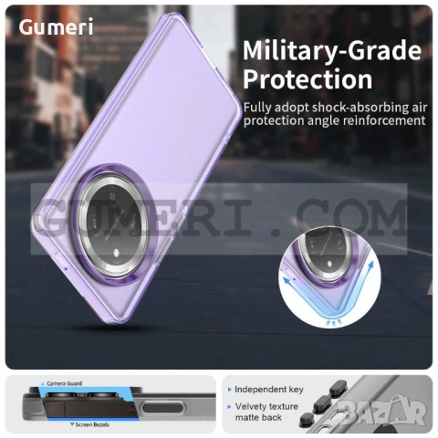 Huawei Honor Magic7 Lite Хибриден Мат Кейс , снимка 9 - Калъфи, кейсове - 53971881