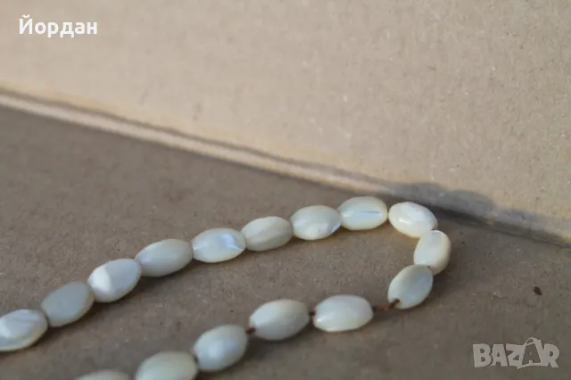 Седефена броеница, снимка 4 - Антикварни и старинни предмети - 47853976