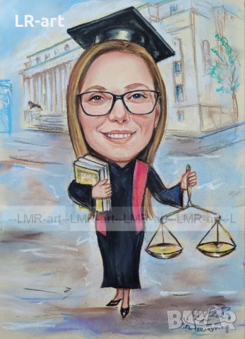 Рисувам ръчно КАРИКАТУРИ, ШАРЖ от снимка по ваш избор, професионално, снимка 4 - Картини - 44366197